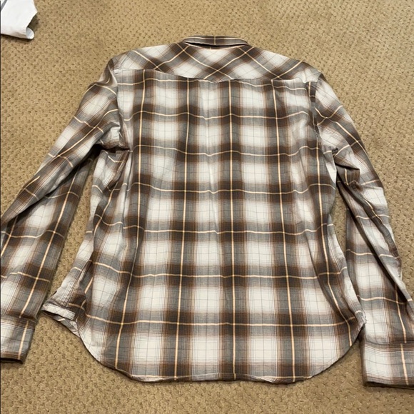 American Eagle Plaid Button-up Shirt - Picture 3 of 3